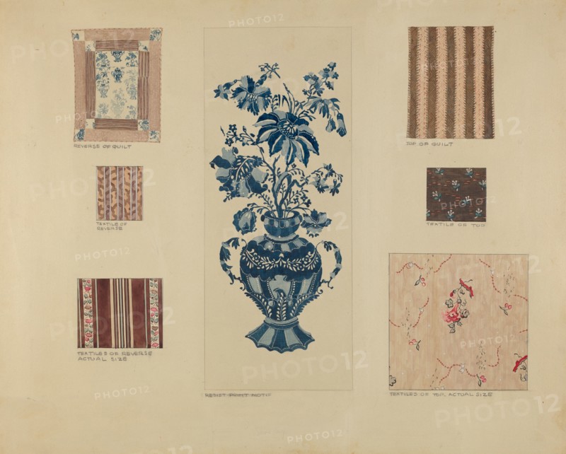 Patchwork Quilt, c. 1936.