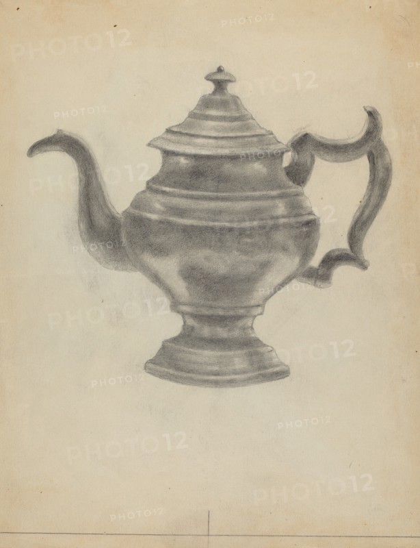 Pewter Teapot, 1935/1942.