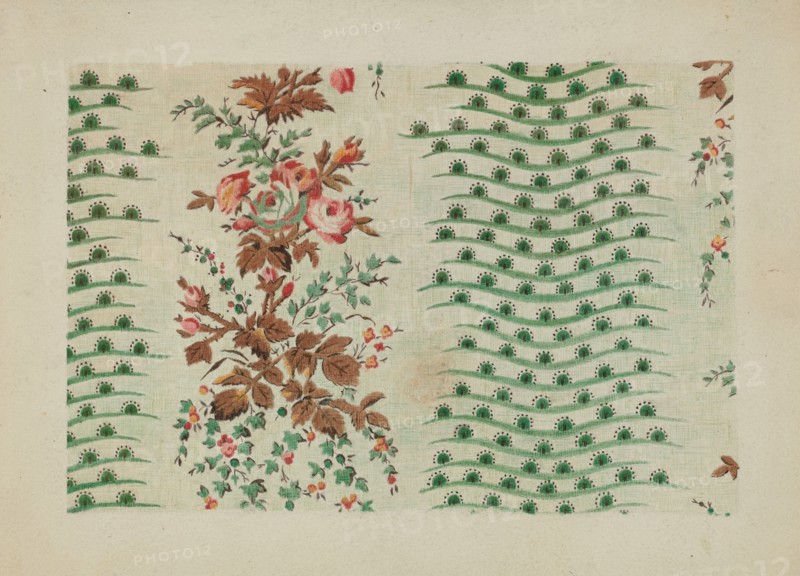 Printed Textile, c. 1938.