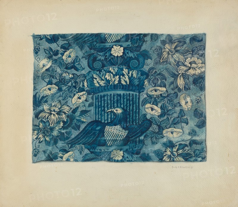 Printed Textile, c. 1938.