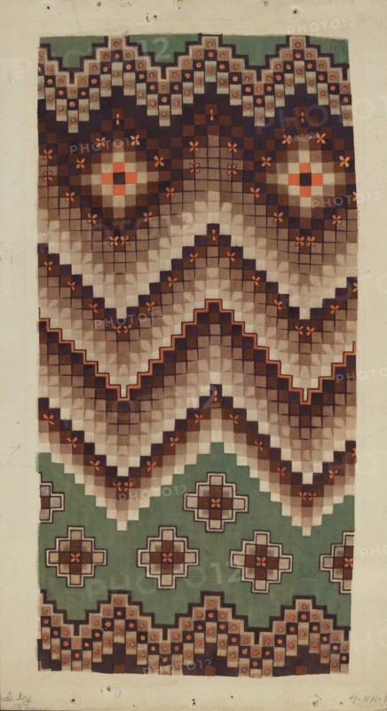 Printed Textile, c. 1938.