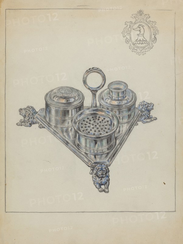 Silver Holder, 1935/1942.
