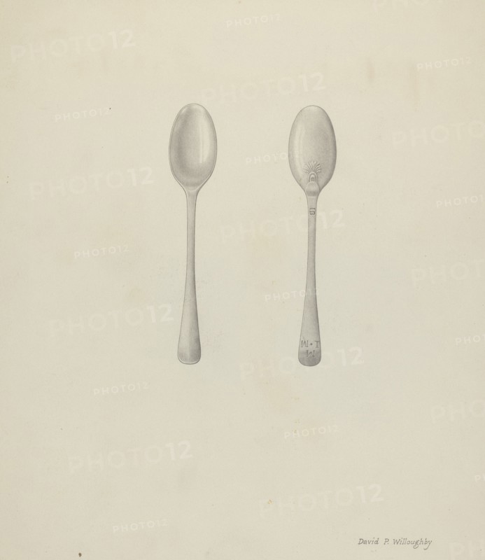 Silver Teaspoon, c. 1936.