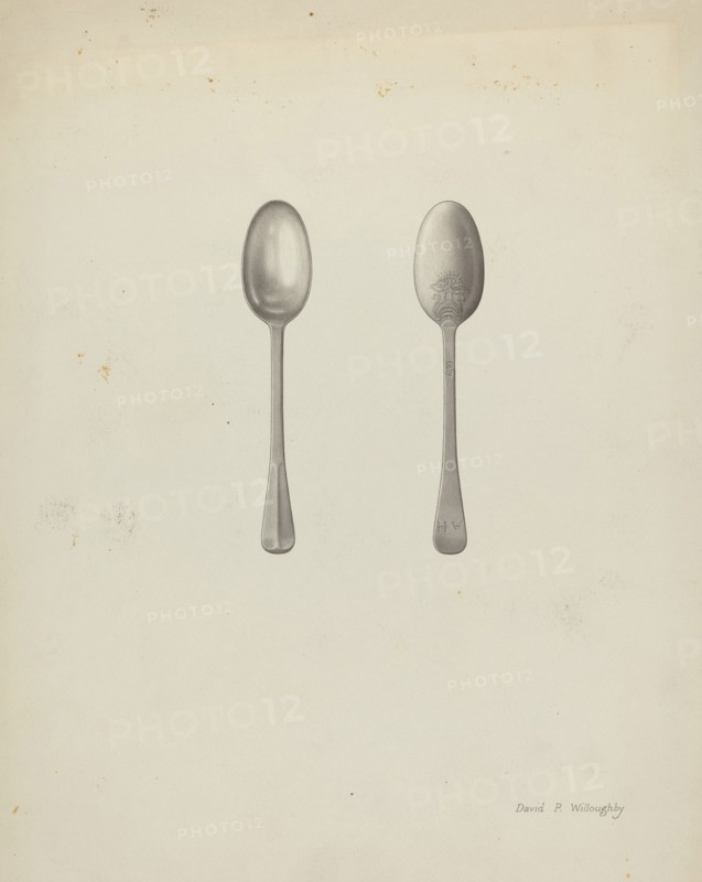 Silver Teaspoon, c. 1937.