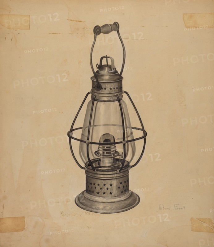 Coal Oil Lantern, c. 1939.