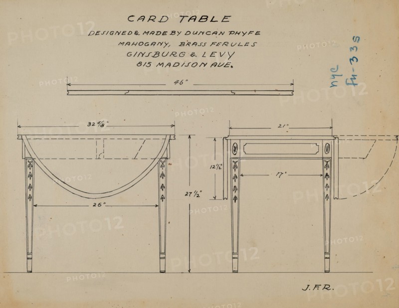Pembroke Table, 1935/1942.