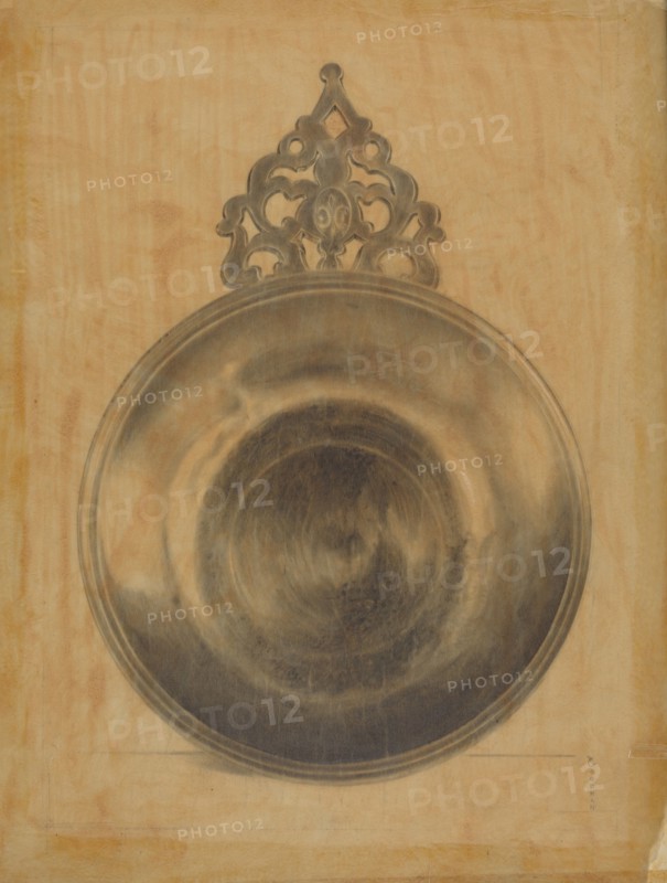 Pewter Porringer, c. 1937.