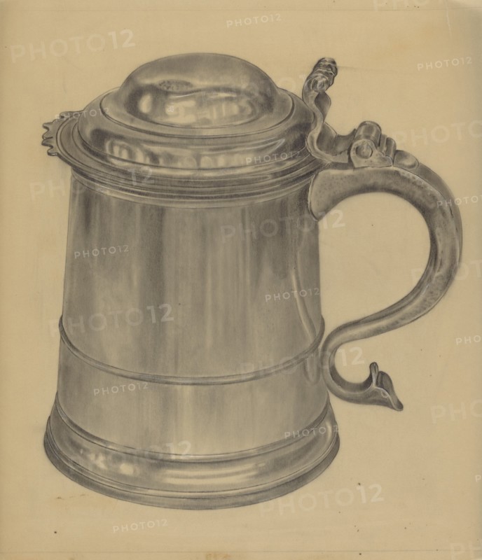 Pewter Tankard, 1935/1942.