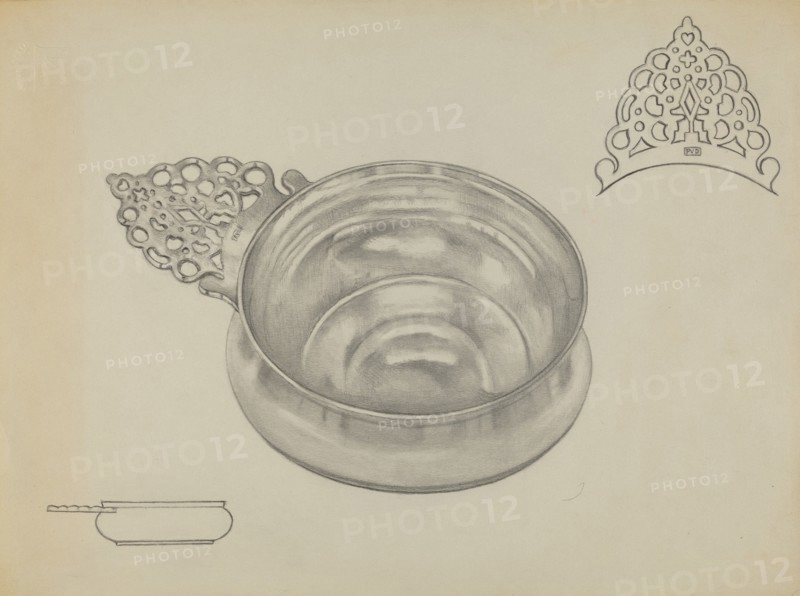 Silver Porringer, c. 1936.