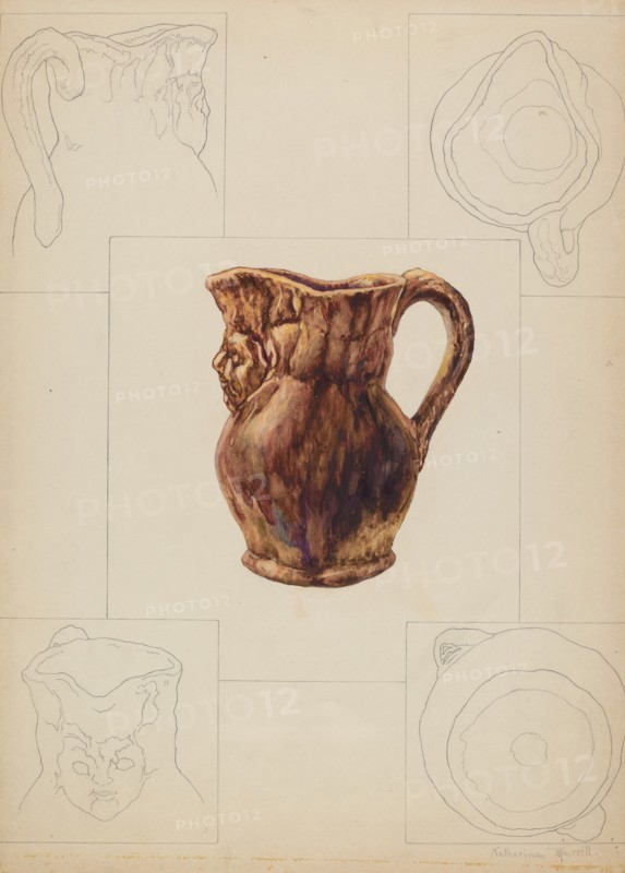 Toby Pottery Jug, c. 1938.