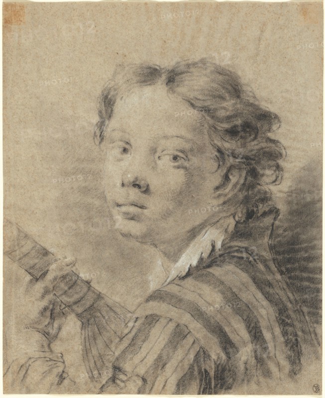A Boy with a Lute, c. 1740.