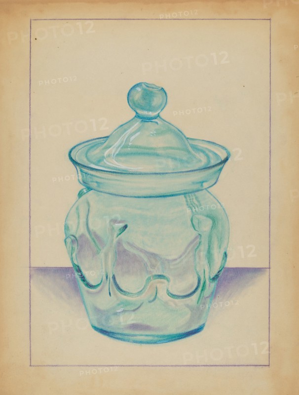 Glass Container, 1935/1942.