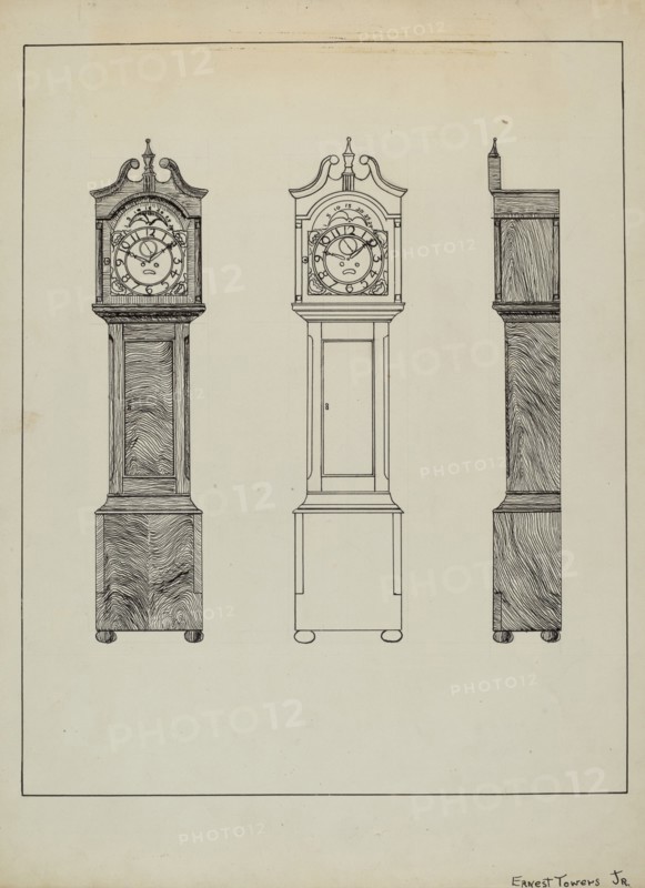 Grandfather Clock, c. 1936.