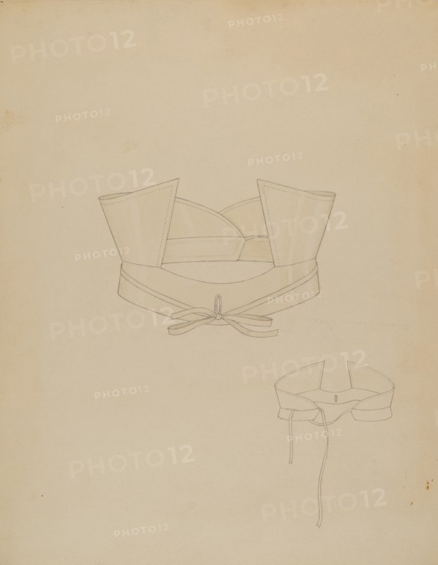 High Linen Collar, c. 1936.