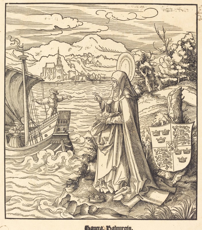 Saint Walpurgis, 1516/1518.
