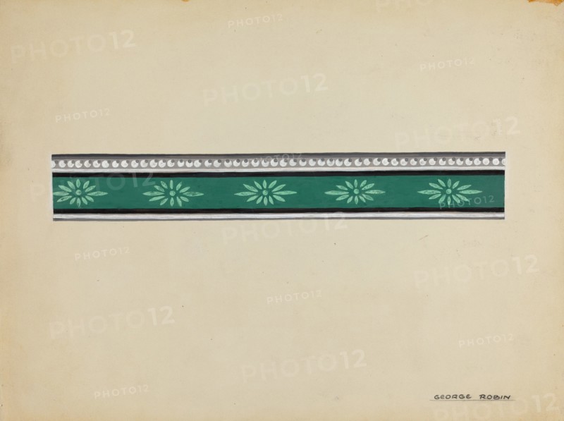 Wall Paper Border, c. 1936.