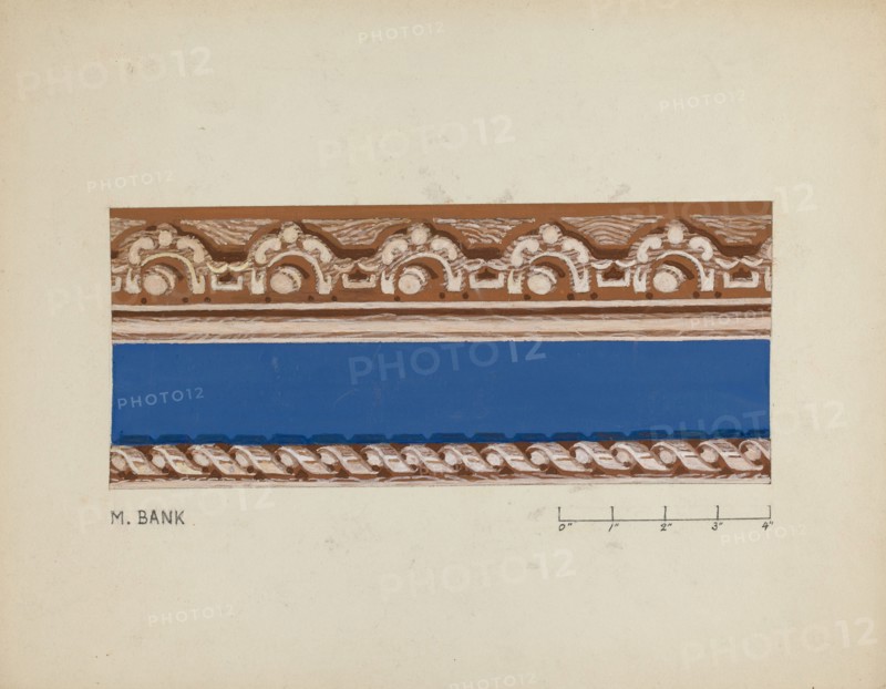 Wall Paper Border, c. 1937.