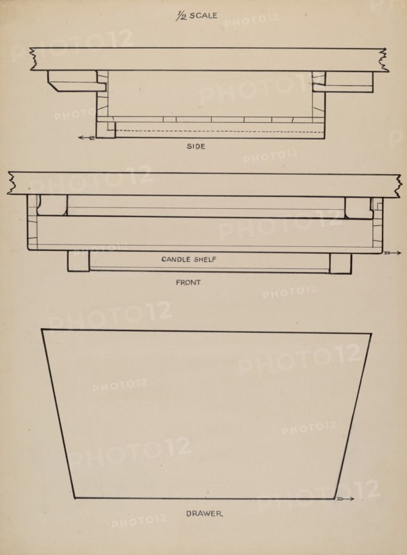Writing Arm Chair, c. 1940.