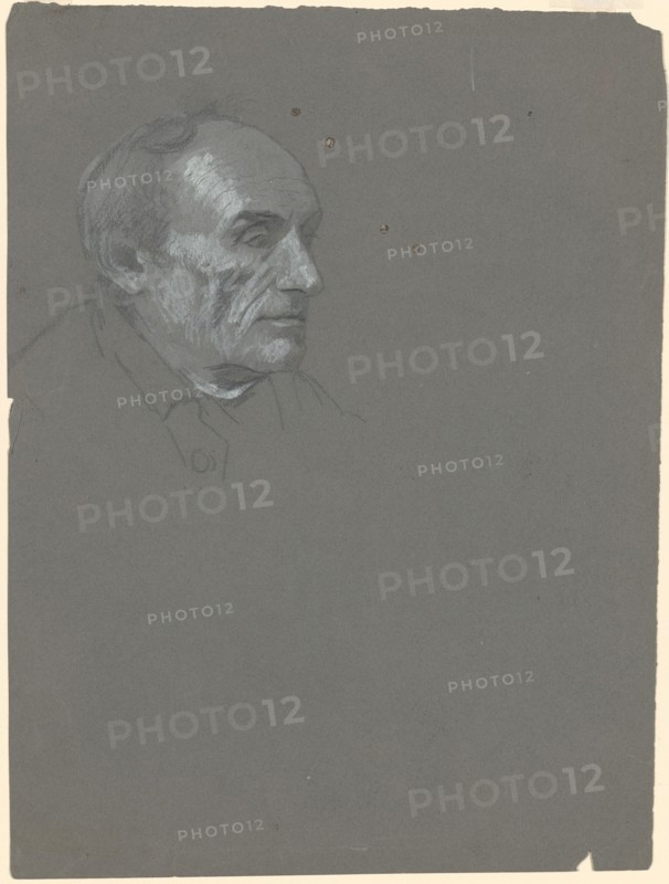 Head of a Man, c. 1870-1880.