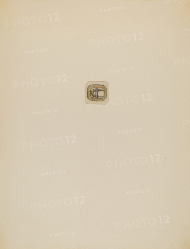 Man's Stock Buckle, c. 1936.