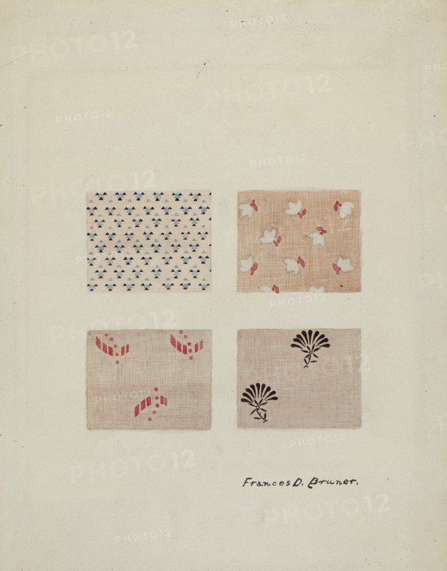 Printed Textiles, 1935/1942.