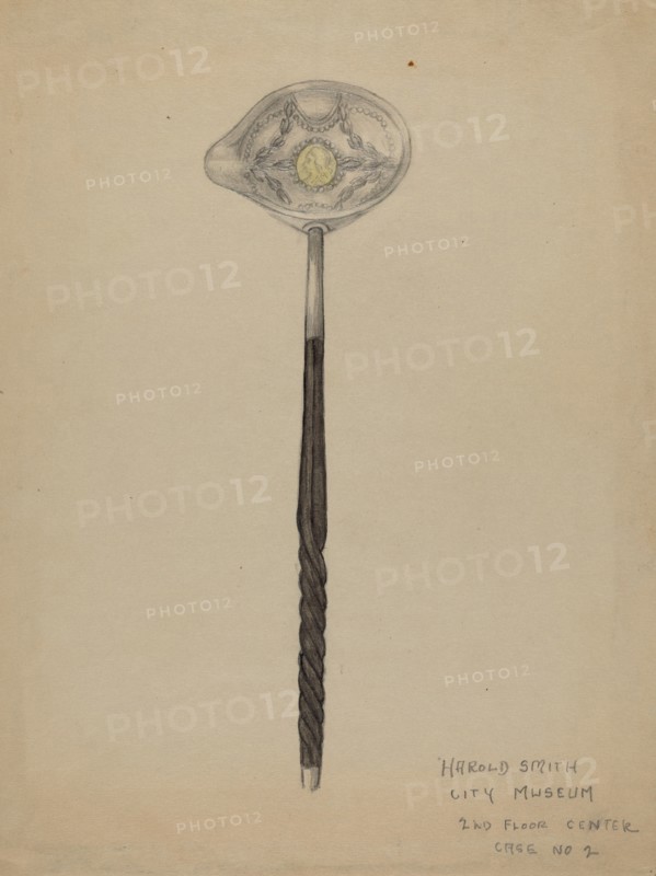 Silver Punch Ladle, c. 1936.