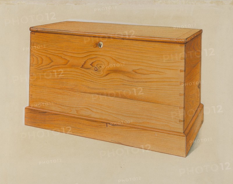 Small Shaker Chest, c. 1937.