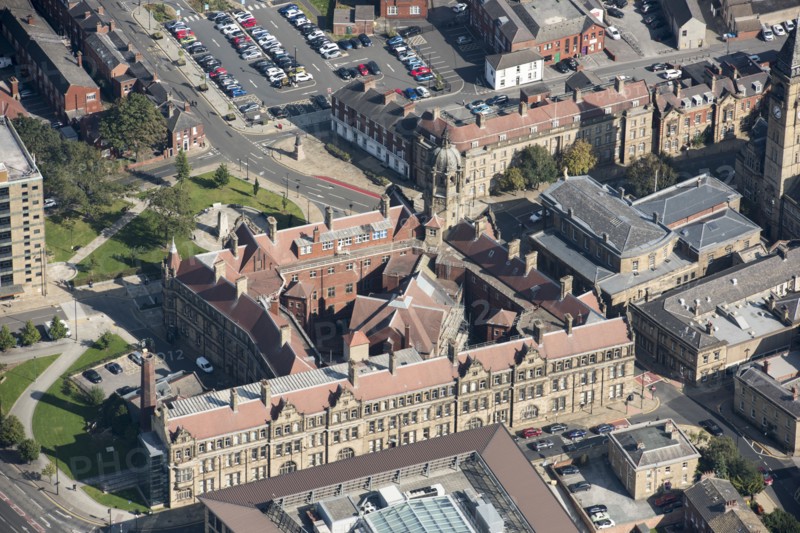 County Hall, Wakefield, 2020.