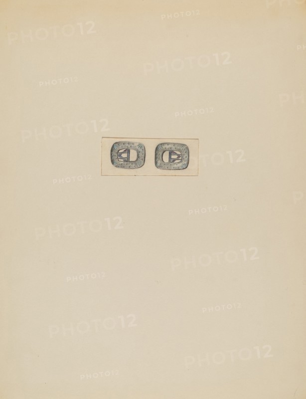 Men's Stock Buckles, c. 1936.