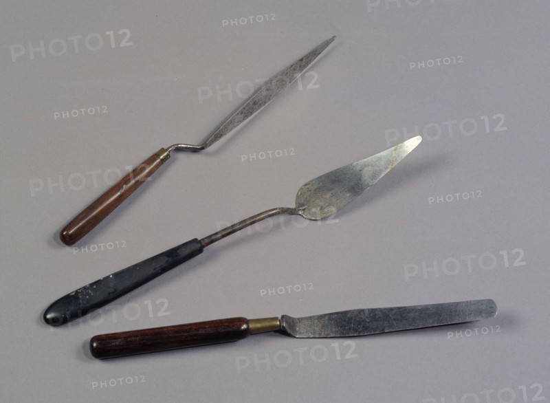 Painting knives, before 1932.