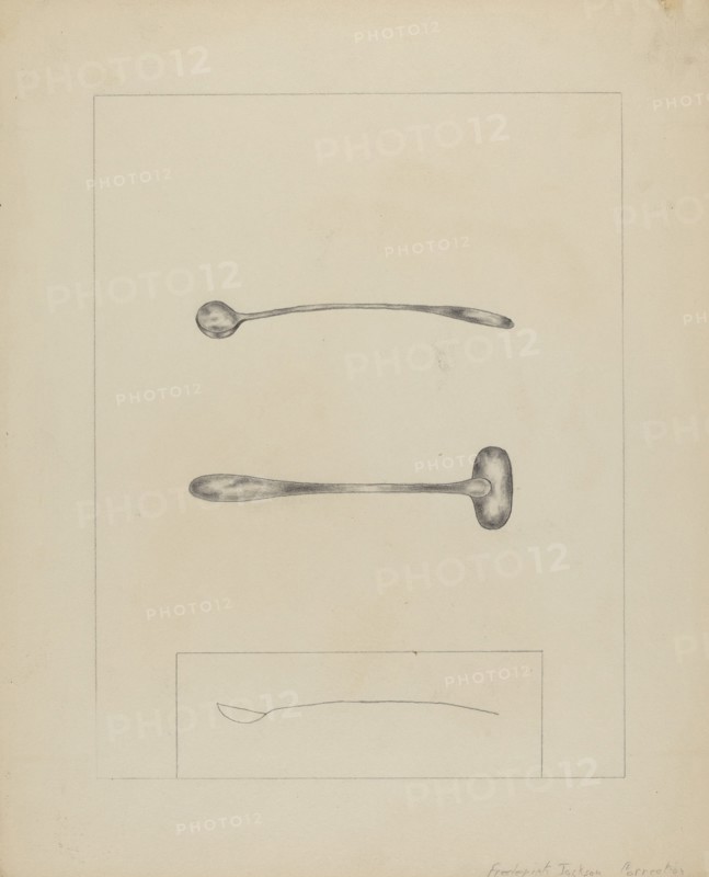 Silver Salt Spoon, 1935/1942.