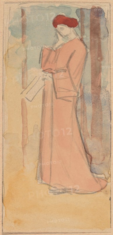Study for a Panel, 1890/1897.