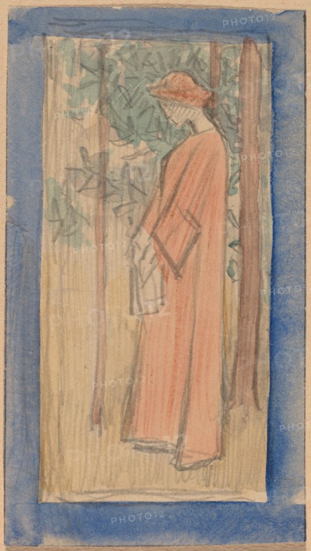 Study for a Panel, 1890/1897.