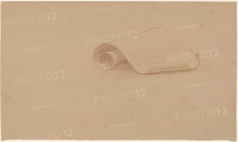 Study of a Scroll, 1890/1897.
