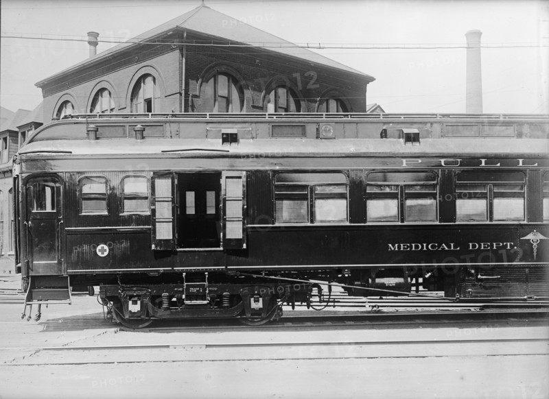 Army, U.S, Hospital Car, 1917.