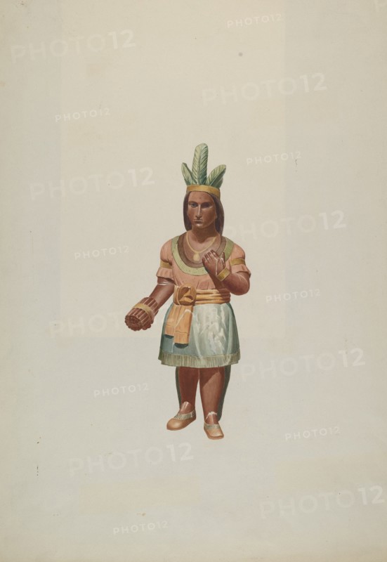 Cigar Store Indian, 1935/1942.