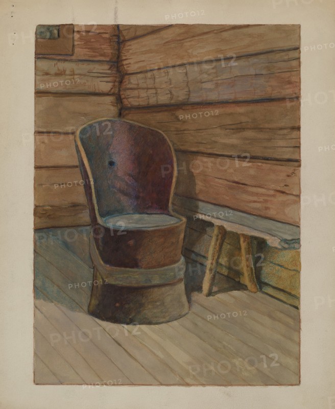 Muskego Church Chair, c. 1936.