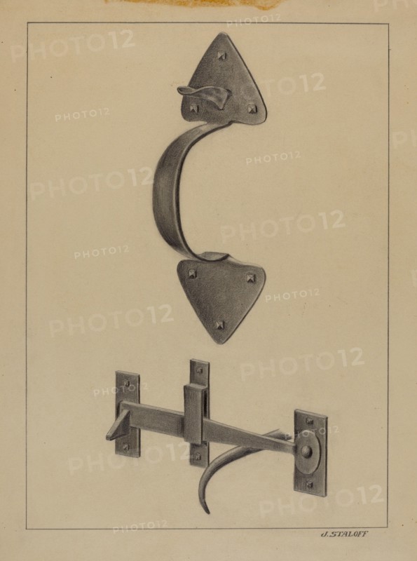 Door Handle and Thumb, c. 1936.