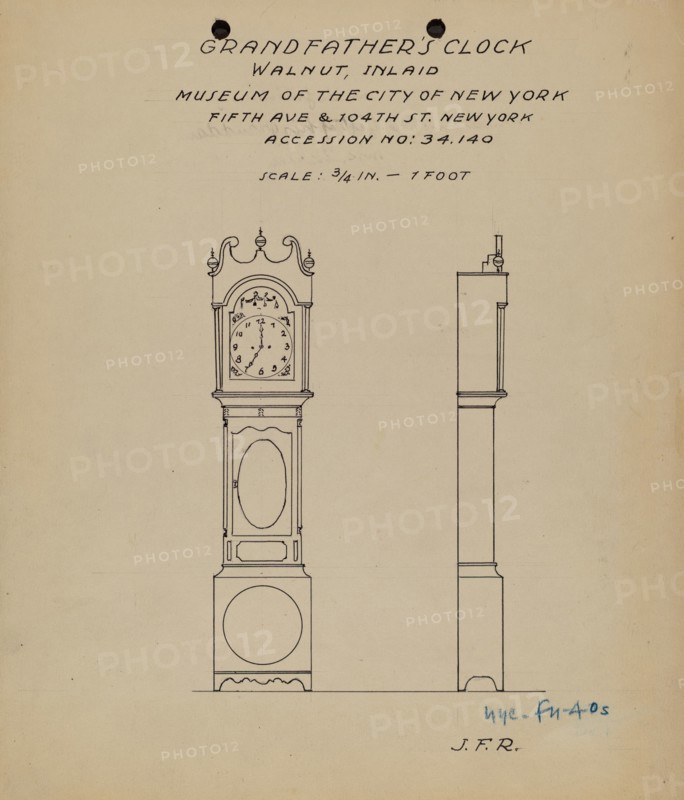 Grandfather's Clock, 1935/1942.