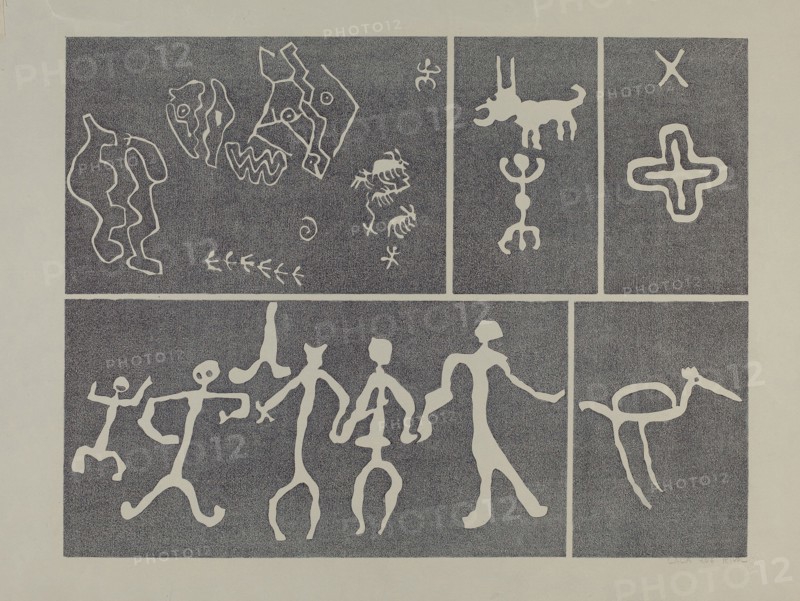 Petroglyph - Animal, 1935/1942.
