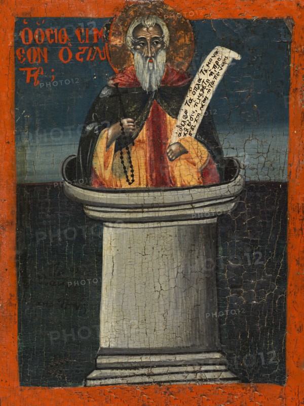 Saint Simeon the Stylite, 1807.