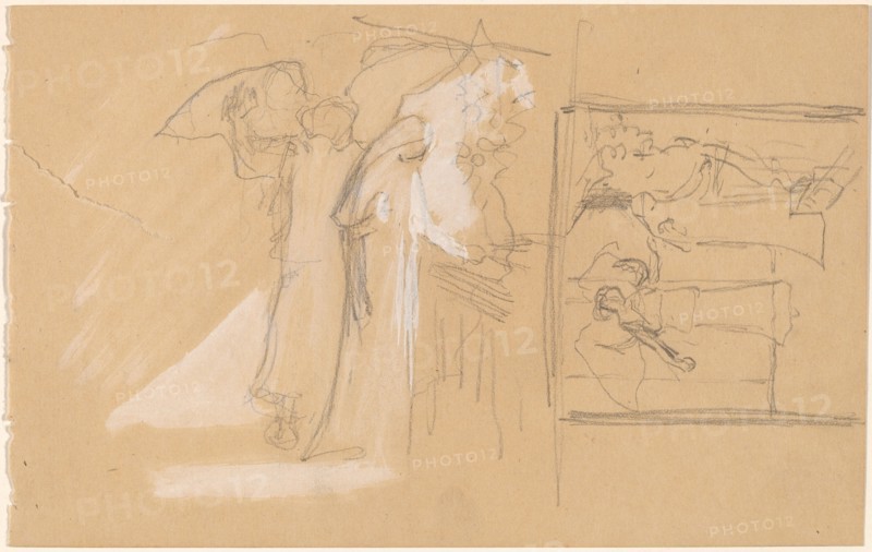 Studies for a Panel, 1890/1897.