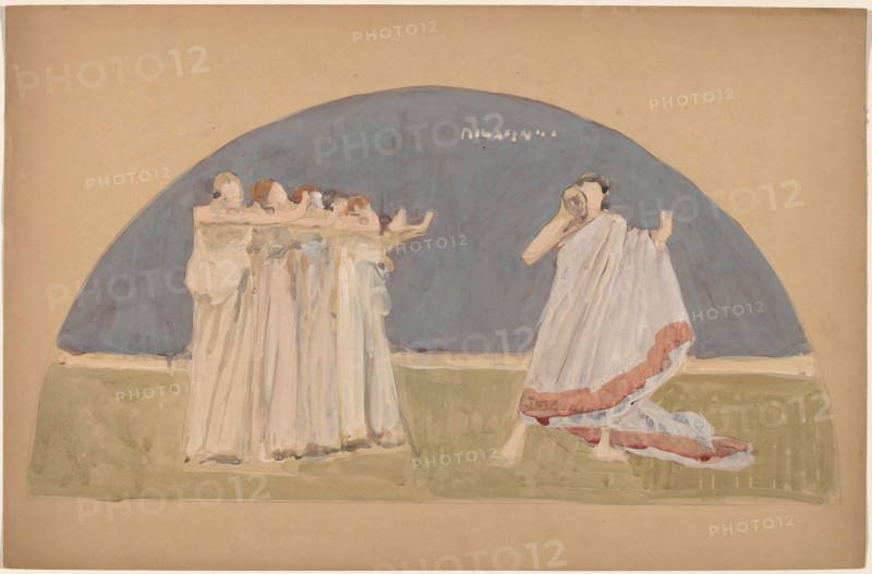 Study for a Lunette, 1890/1897.
