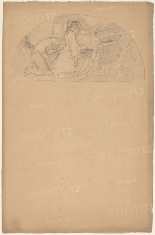 Study for a Lunette, 1890/1897.
