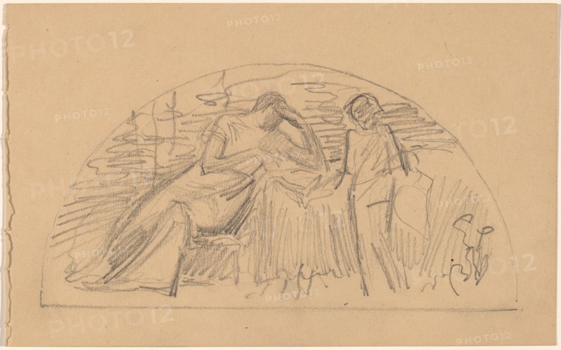 Study for a Lunette, 1890/1897.