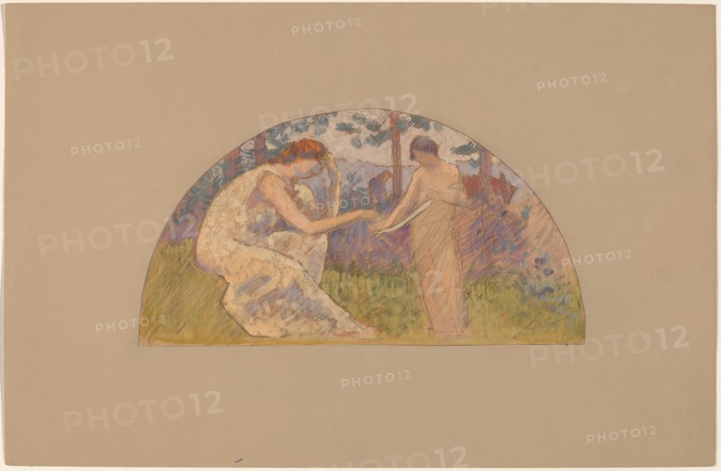 Study for a Lunette, 1890/1897.