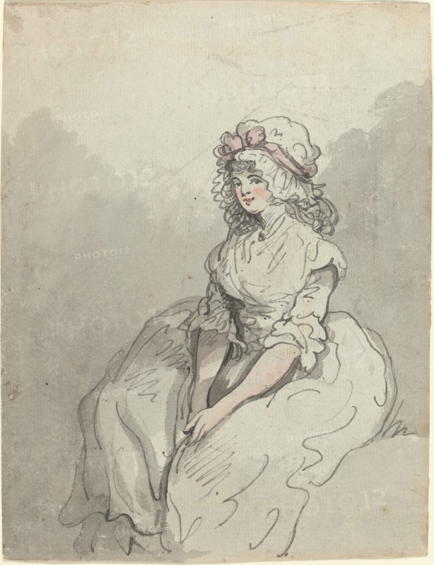 A Young English Beauty, c. 1790.