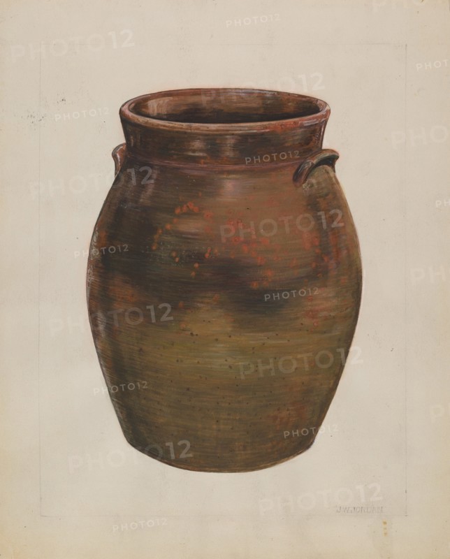 Cracker and Butter Jar, c. 1936.