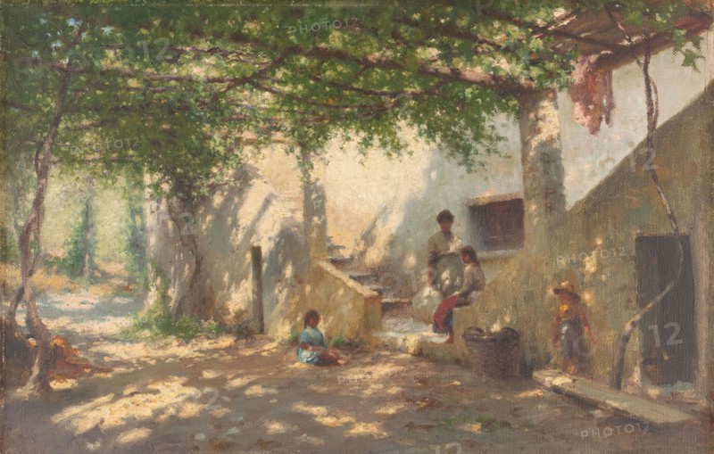 Sestri Levante, pergola, c.1922.