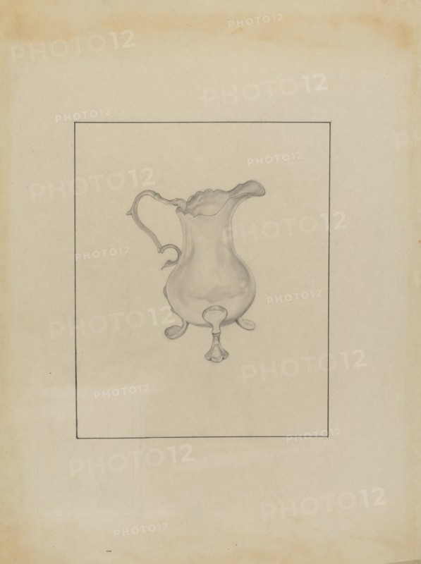 Silver Cream Pitcher, 1935/1942.